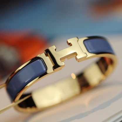 „Glow Jewelry“® ARMREIF 12MM BLAUGRAU