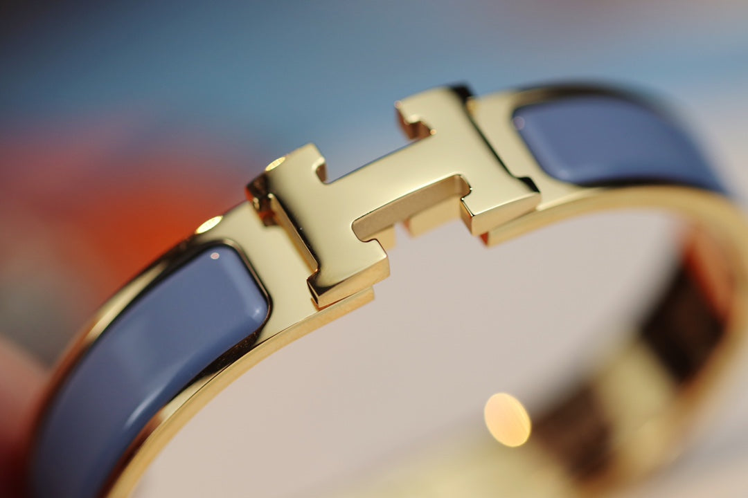„Glow Jewelry“® ARMREIF 12MM BLAUGRAU