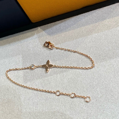 „Glow Jewelry“ STAR DIAMOND ROSÉGOLD-ARMBAND