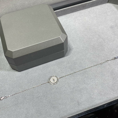 [Glow Jewelry]LUCKY MOVE DIAMOND PAVED BRACELET