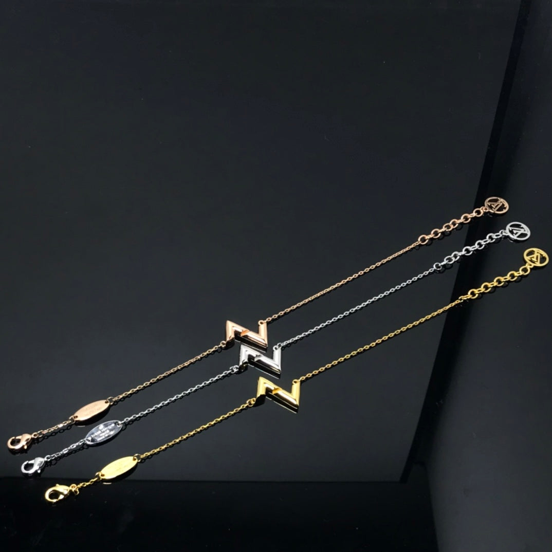 「グロー ジュエリー」VOLT LV ロゴ ブレスレット