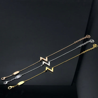 「グロー ジュエリー」VOLT LV ロゴ ブレスレット