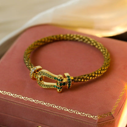 ¡®Glow Jewelry¡¯FORCE 10 GOLD GREEN DIAMOND PAVED