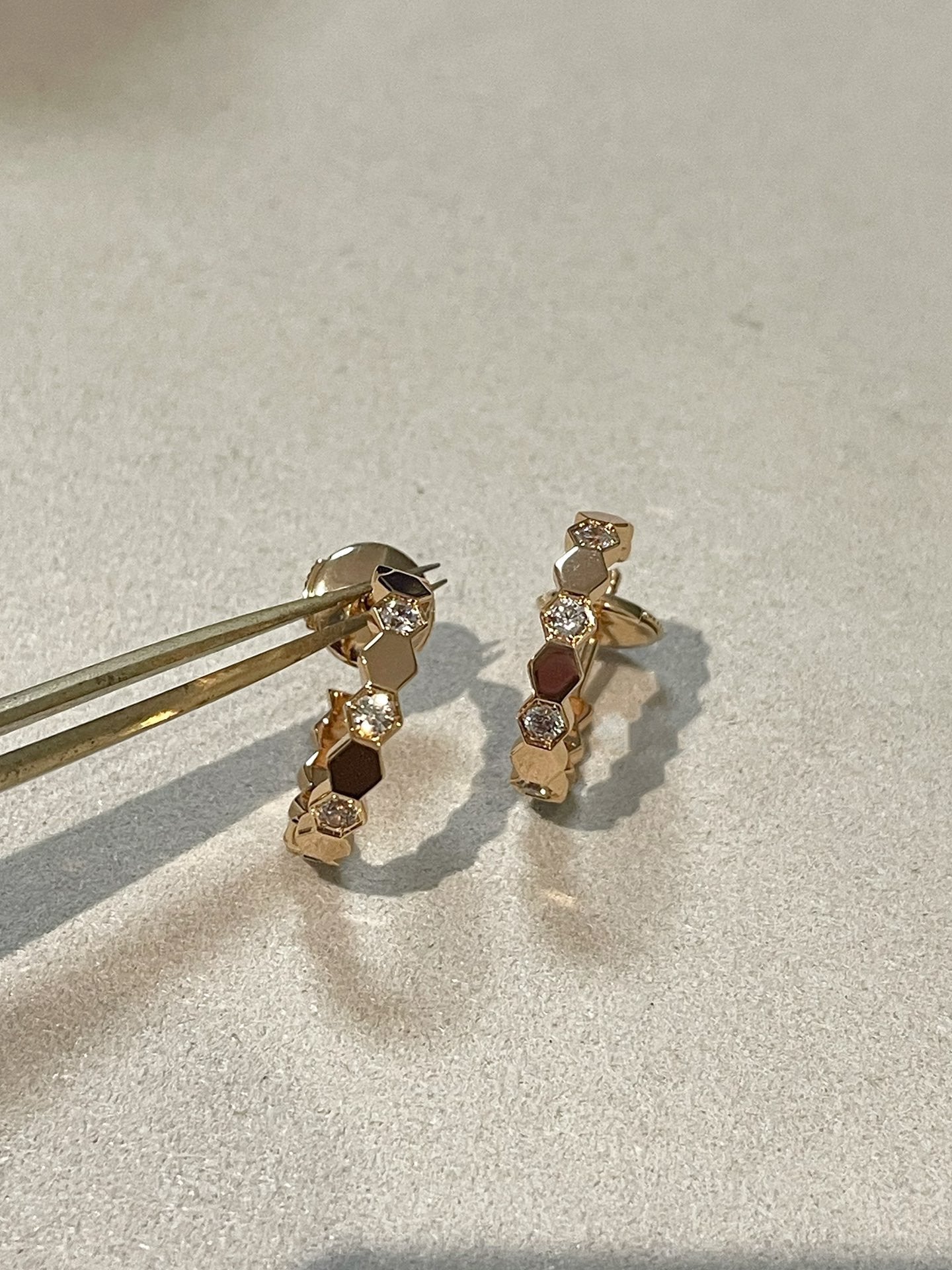 ¡®Glow Jewelry¡¯BEE LOVE Earrings GOLD DIAMOND