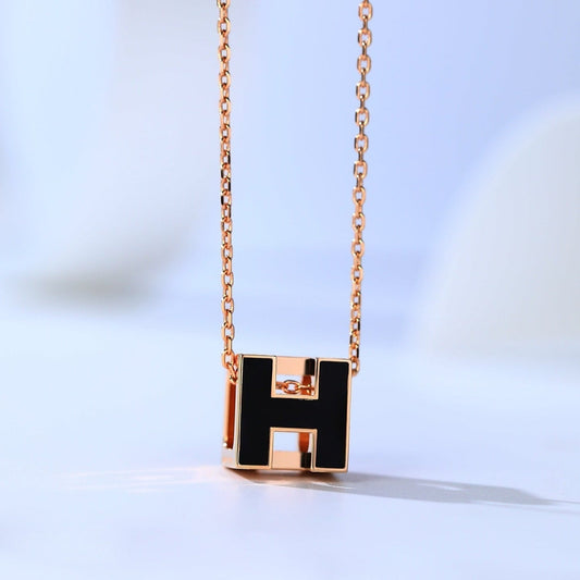 ¡®Glow Jewelry¡¯H CAGE PINK GOLD NECKLACE