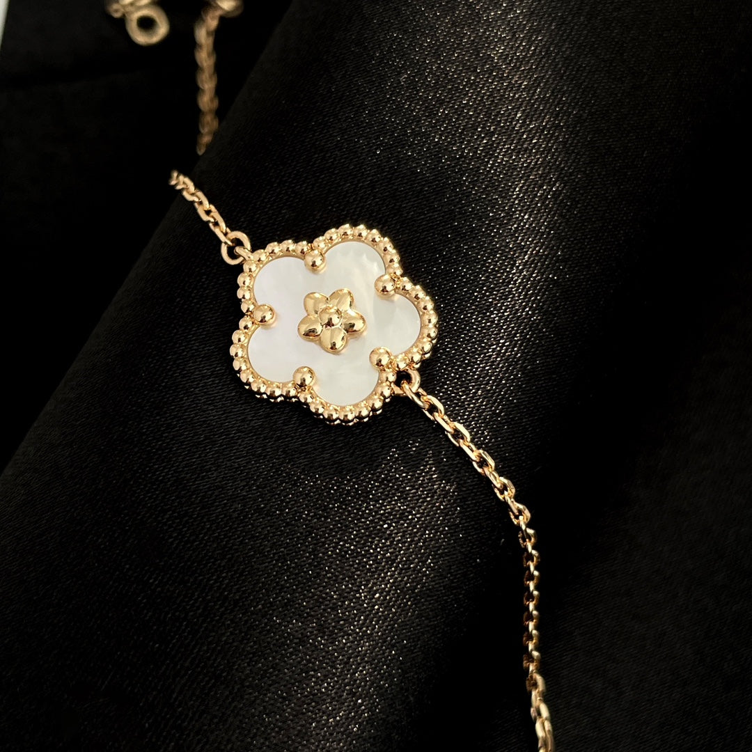 ¡®Glow Jewelry¡¯LUCKY SPRING ROSE GOLD MOP ARMBAND