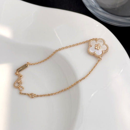 ¡®Glow Jewelry¡¯LUCKY SPRING ROSE GOLD MOP ARMBAND