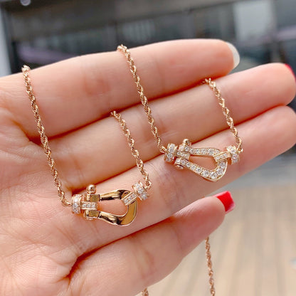 ¡®Glow Jewelry¡¯FORCE 10 PINK GOLD DIAMOND NECKLACE