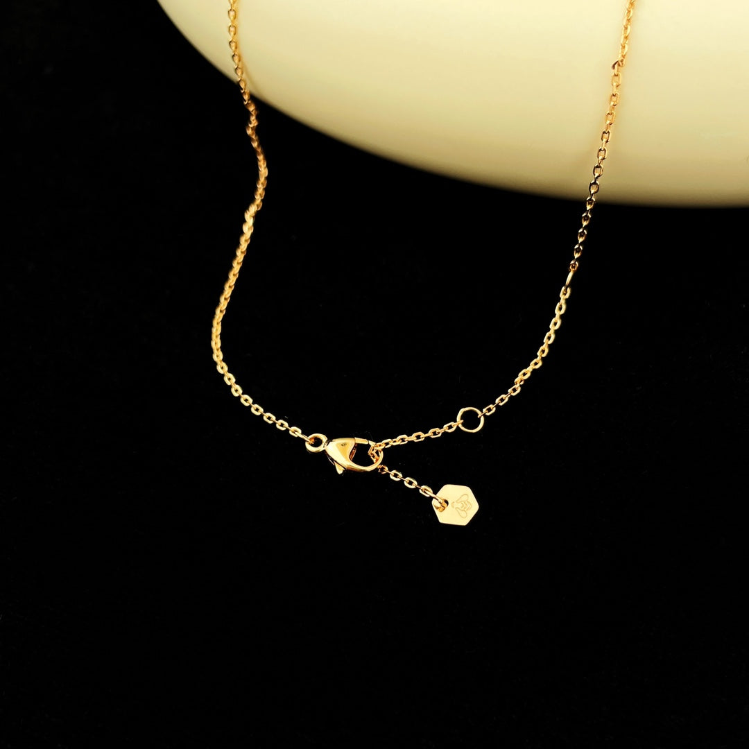 Glow Jewelry「BEE MINI PEDANT DIAMOND NECKLACE」