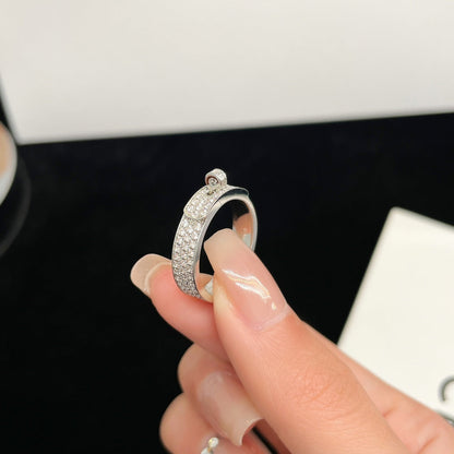 „Glow Jewelry“ SILBER DIAMANTENRING KELLY