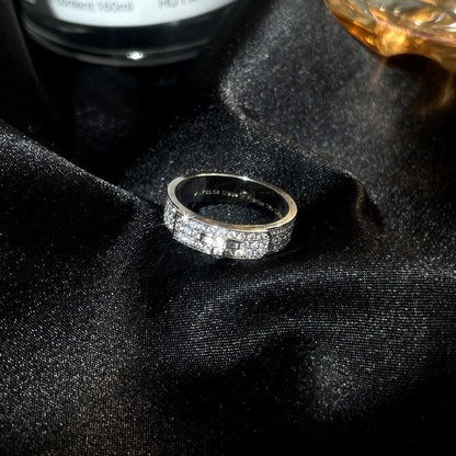 „Glow Jewelry“ SILBER DIAMANTENRING KELLY
