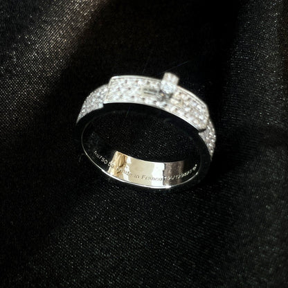 „Glow Jewelry“ SILBER DIAMANTENRING KELLY