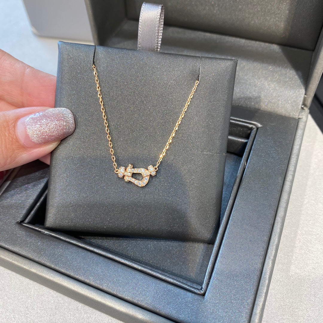 ¡®Glow Jewelry¡¯FORCE 10 DIAMOND PINK GOLD NECKLACE MINI MODEL