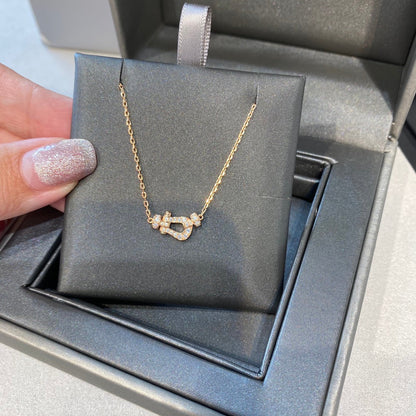 [Glow Jewelry]FORCE 10 DIAMOND PINK GOLD NECKLACE MINI MODEL