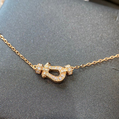 [Glow Jewelry]FORCE 10 DIAMOND PINK GOLD NECKLACE MINI MODEL