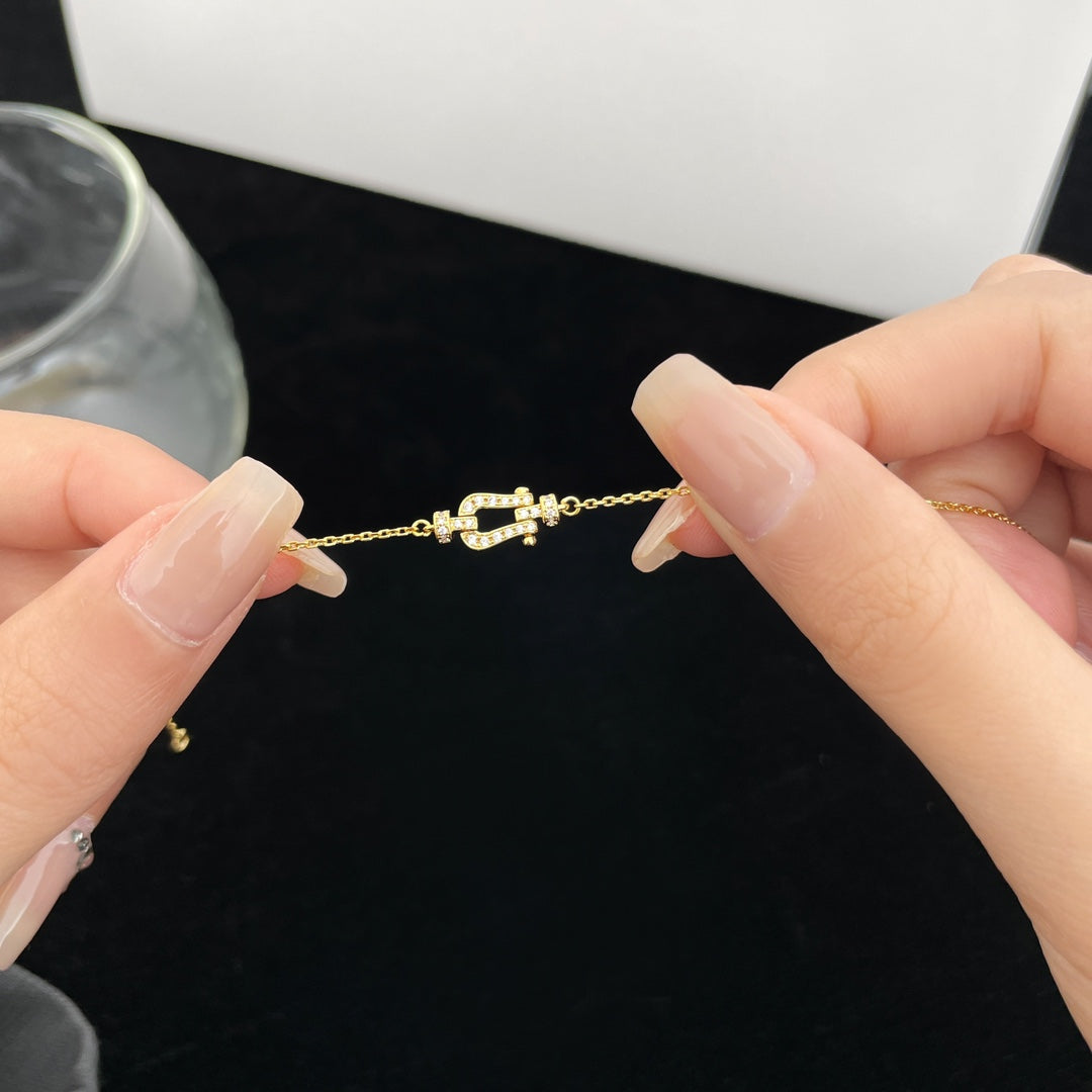 ¡®Glow Jewelry¡¯FORCE 10 FULL DIAMOND BUCKLE CHAIN LINK MINI MODEL