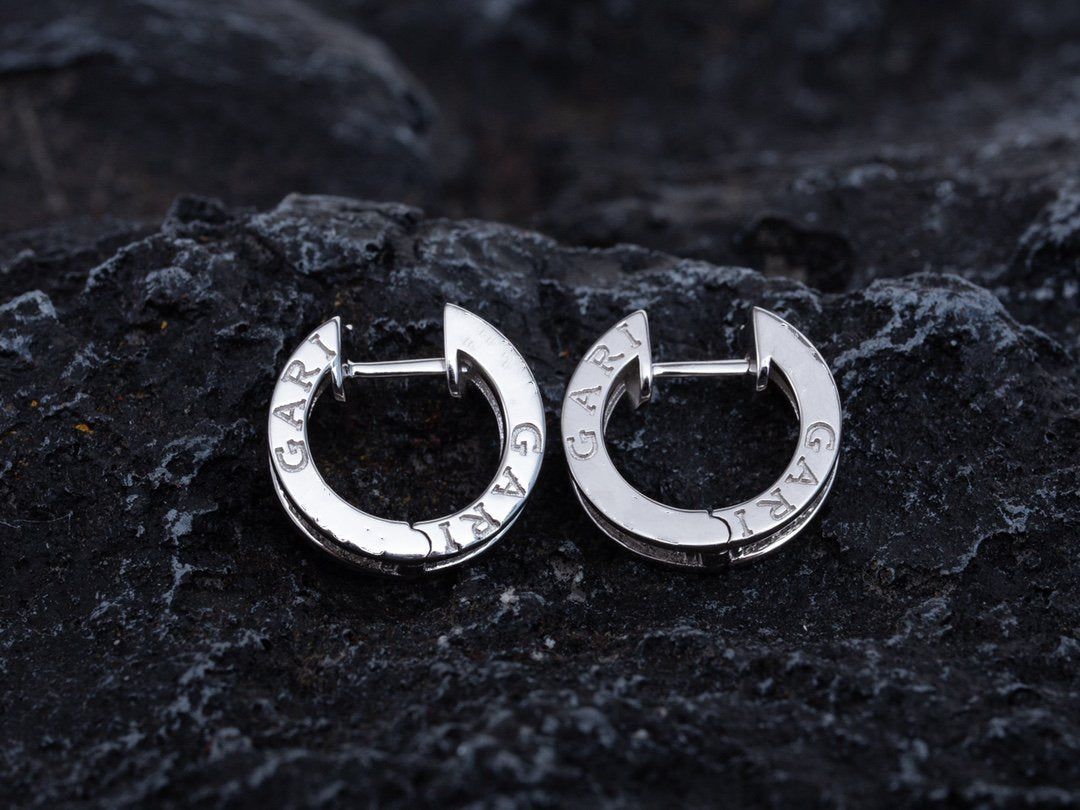 [Glow Jewelry]ZERO 1 MINI SILVER DIAMOND EARRINGS