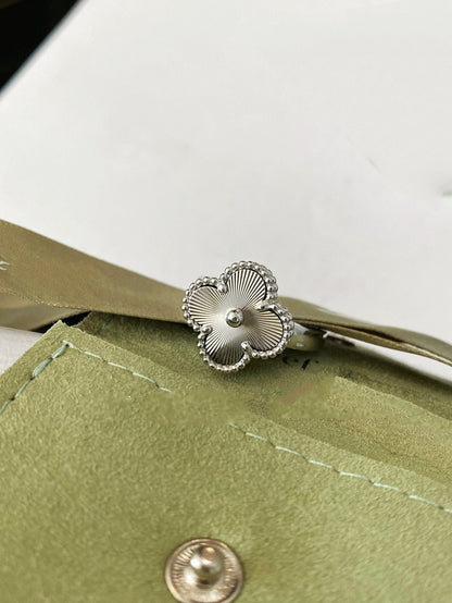 [Glow Jewelry]CLOVER SILVER RING