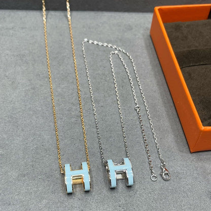 „Glow Jewelry“ POP H HIMMELBLAUE HALSKETTE