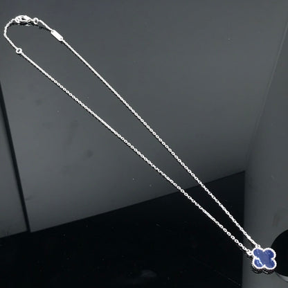 „Glow Jewelry“ KLEE PIETERSIT SILBER LANGE HALSKETTE