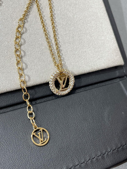 Halskette mit Diamantbesatz „Glow Jewelry“ von Night