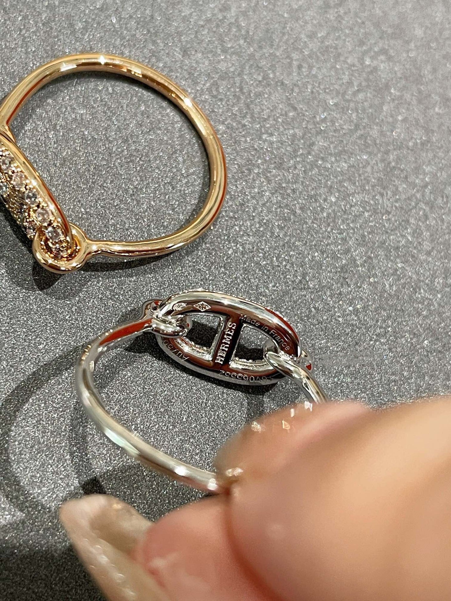 „Glow Jewelry“ RONDE KLEINER DIAMANTRING