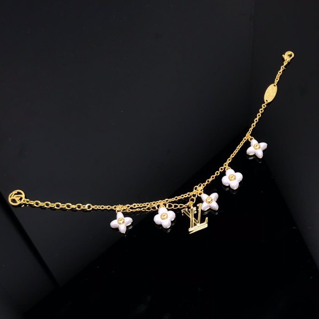 „Glow Jewelry“ Logo 6 Motiv Stern- und Goldarmband