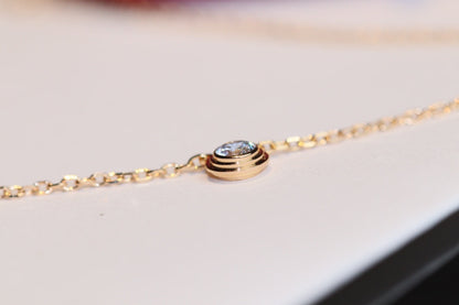„Glow Jewelry“DAMOUR DIAMANTENKETTE
