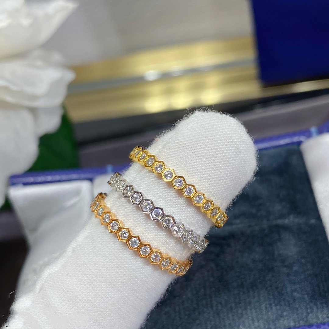 [Glow Jewelry]BEE LOVE DIAMOND PAVED SMALL RING