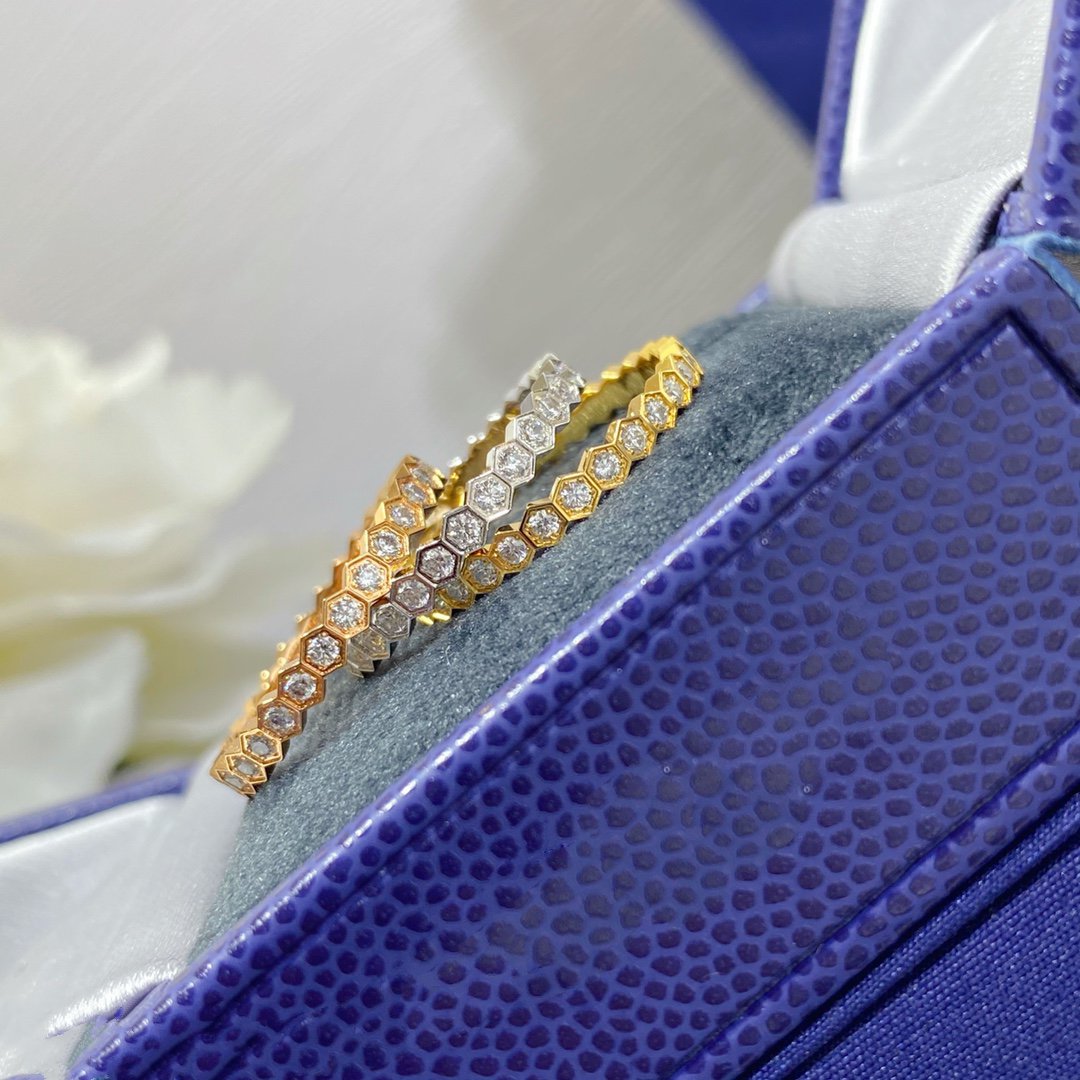 [Glow Jewelry]BEE LOVE DIAMOND PAVED SMALL RING
