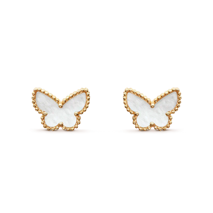 [Glow Jewelry]SWEET BUTTERFLY MOP EARSTUDS