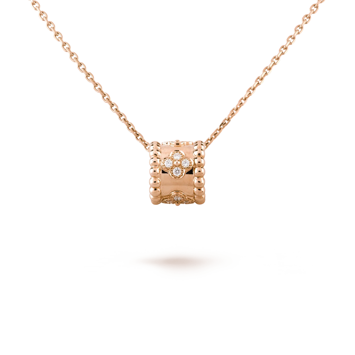 „Glow Jewelry“ PERLEE ANHÄNGERKETTE GOLD / ROSÉGOLD