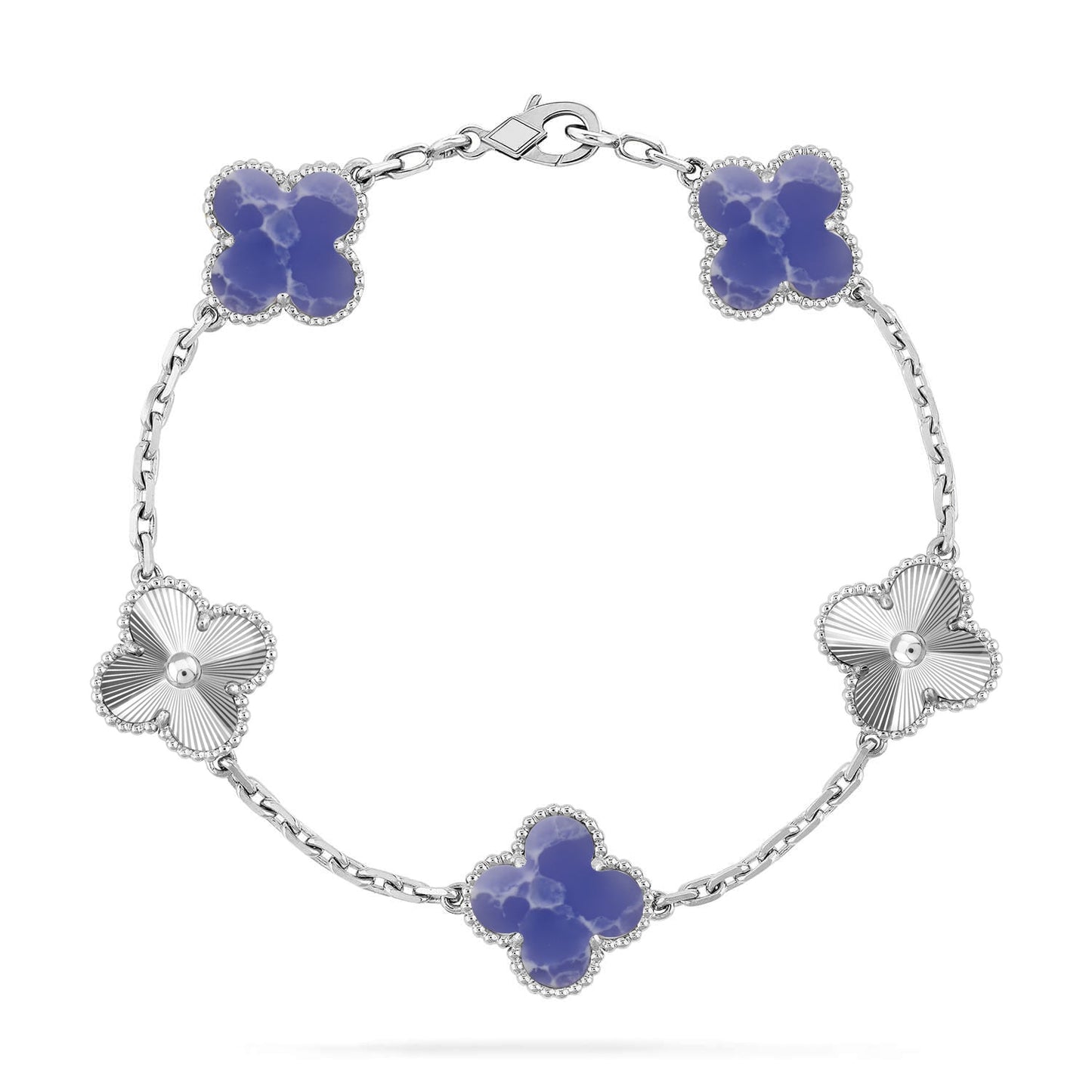 [Glow Jewelry]Neue CLOVER 5 MOTIF BLUE VEINS ARMBANDKOLLEKTION