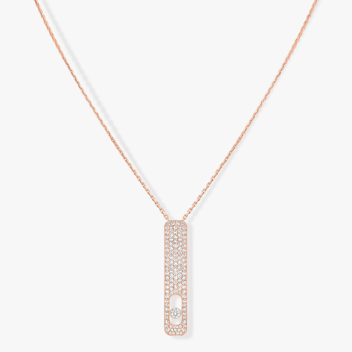 [Glow Jewelry]MY FIRST DIAMOND PAVED NECKLACE