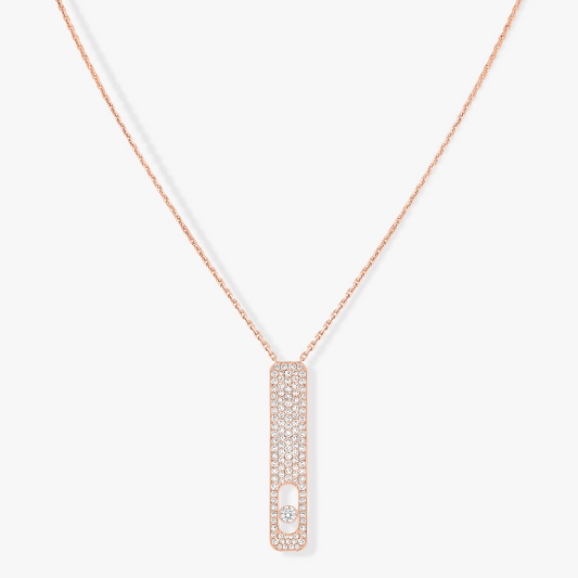 [Glow Jewelry]MY FIRST DIAMOND PAVED NECKLACE