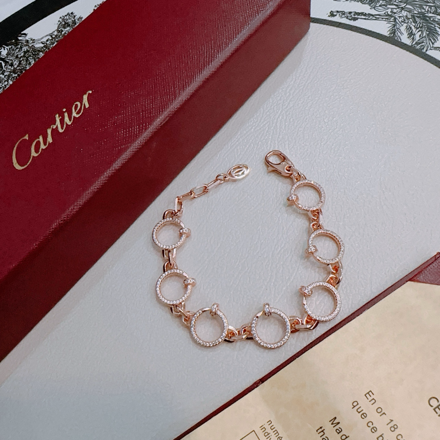 Glow Jewelry® LOVE&JUSTE ARMBAND DIAMANTEN