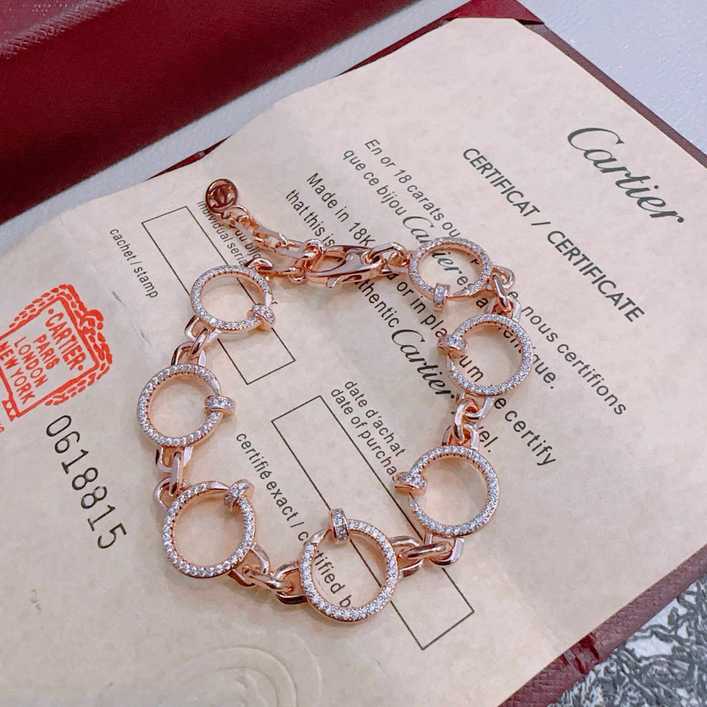 Glow Jewelry® LOVE&JUSTE ARMBAND DIAMANTEN