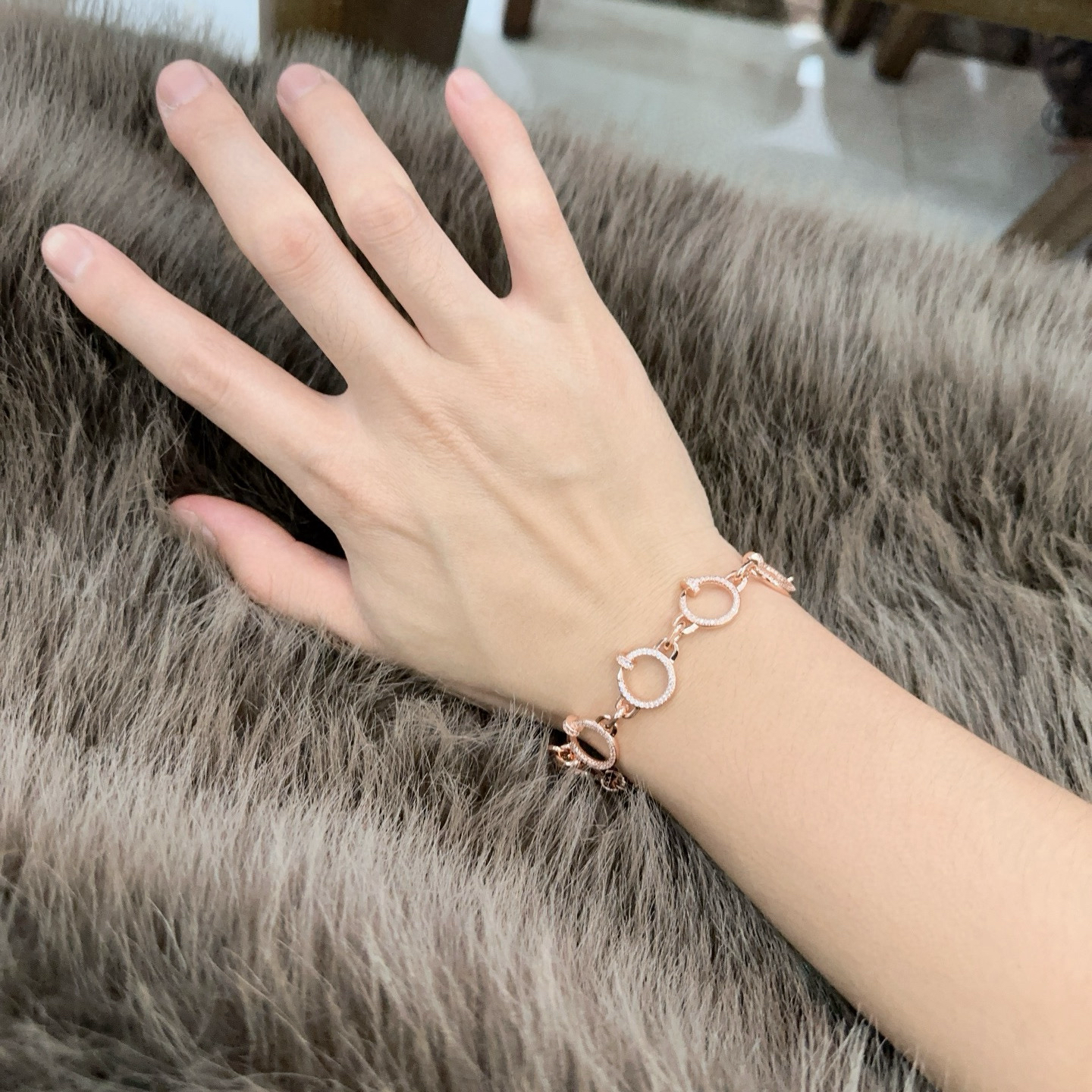 Glow Jewelry® LOVE&JUSTE ARMBAND DIAMANTEN