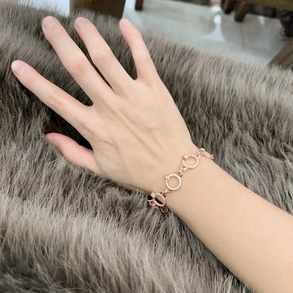 Glow Jewelry® LOVE&JUSTE ARMBAND DIAMANTEN