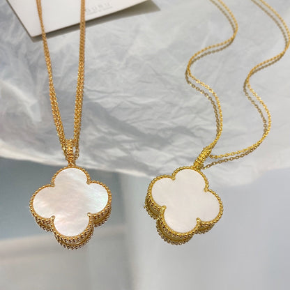 ¡®Glow Jewelry¡¯ KLEEBATT 25MM MOP GROSSER ANHÄNGER HALSKETTE