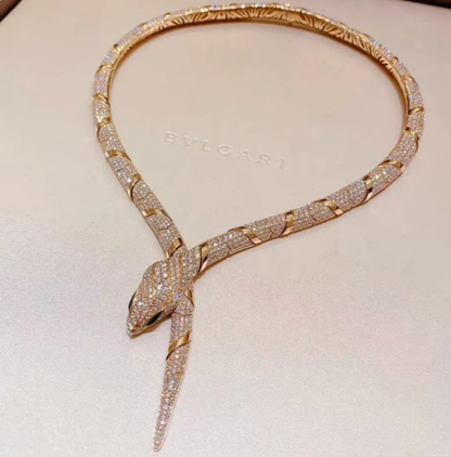 [Glow Jewelry]HAUTE COUTURE GOLD SERPENTI NECKLACE