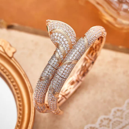 [Glow Jewelry]HAUTE COUTURE GOLD SERPENTI BRACELET