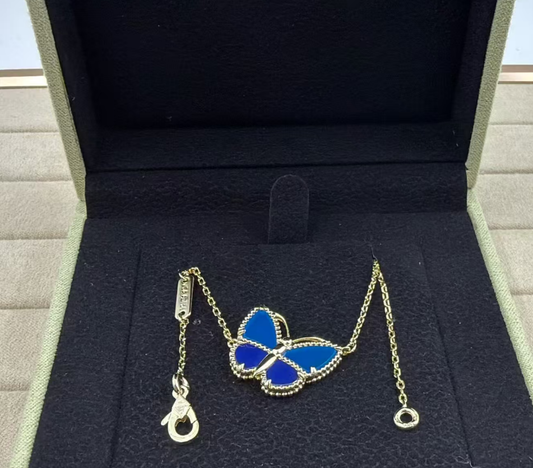 [Glow Jewelry]2026 NEW BUTTERFLY BLUE   NECKLACE