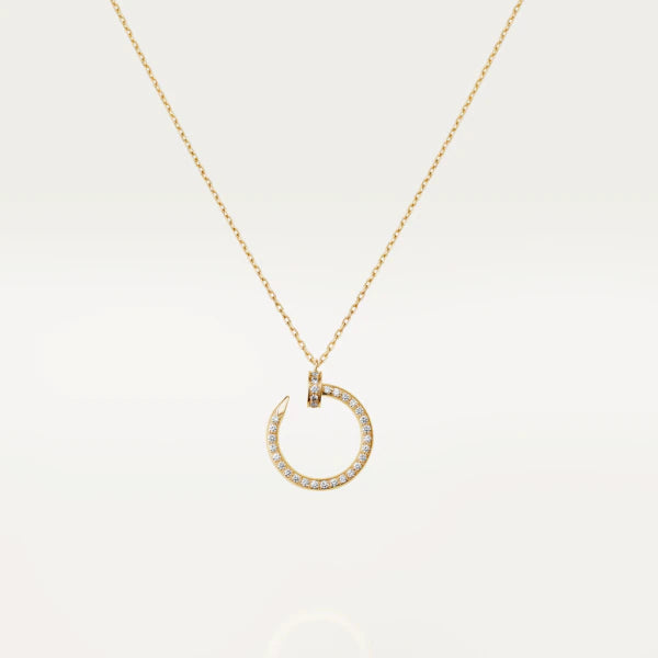 „Glow Jewelry“ HALSKETTE JUSTE AUS GOLD MIT DIAMANTEN