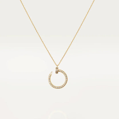 „Glow Jewelry“ HALSKETTE JUSTE AUS GOLD MIT DIAMANTEN