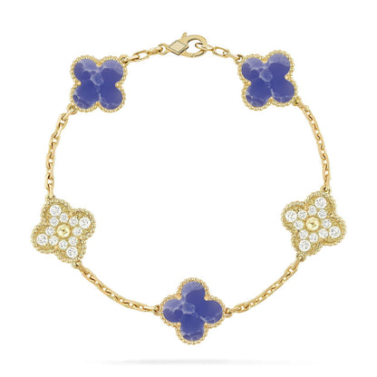 [Glow Jewelry]Neue CLOVER 5 MOTIF BLUE VEINS ARMBANDKOLLEKTION