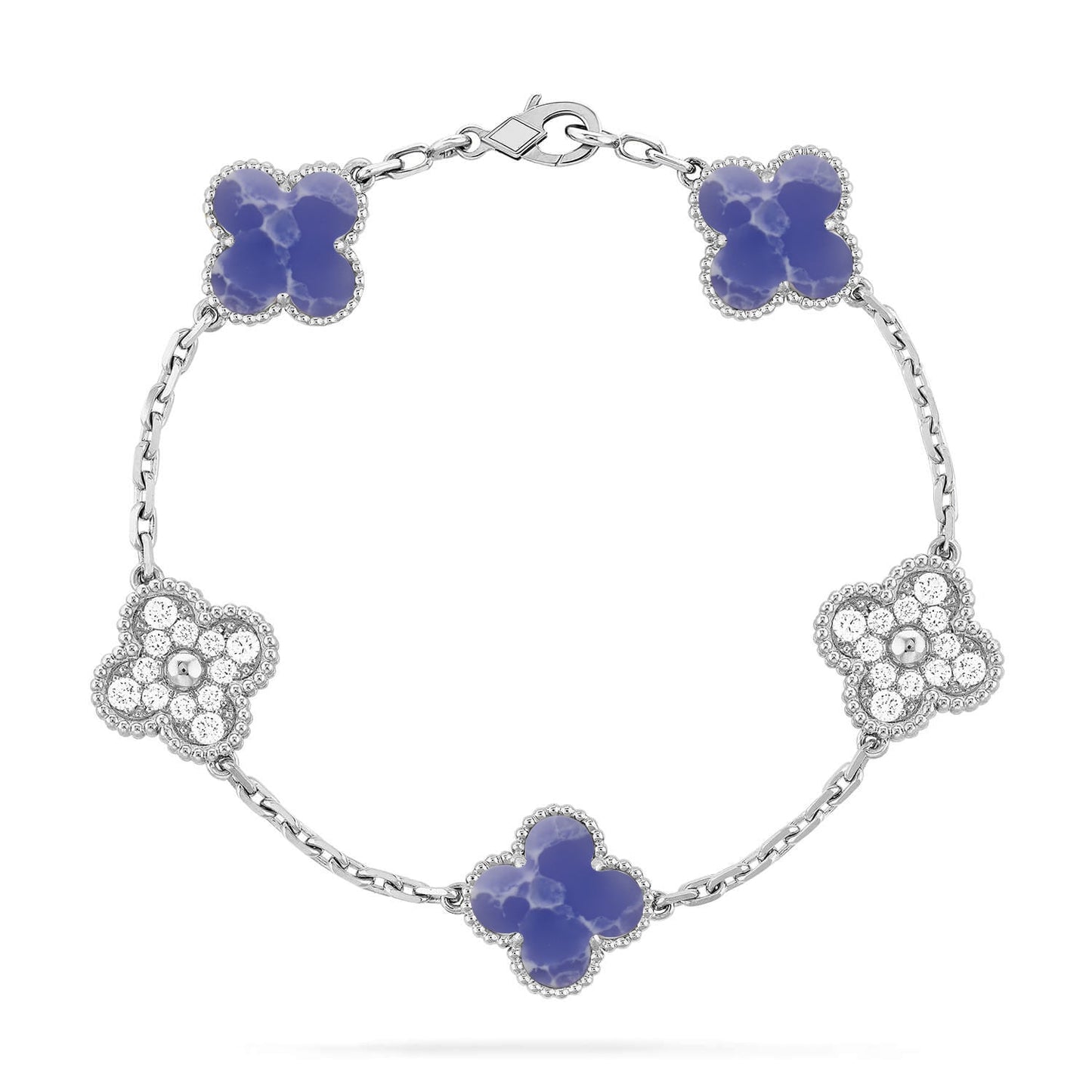 [Glow Jewelry]Neue CLOVER 5 MOTIF BLUE VEINS ARMBANDKOLLEKTION