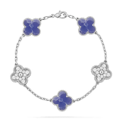 [Glow Jewelry]Neue CLOVER 5 MOTIF BLUE VEINS ARMBANDKOLLEKTION