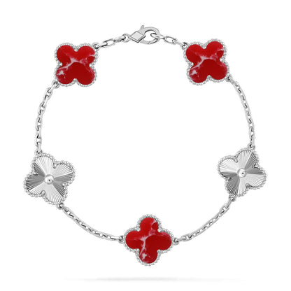 [Glow Jewelry]Neue ARMBANDKOLLEKTION KLASSISCHES ROTES BLUMENMUSTER