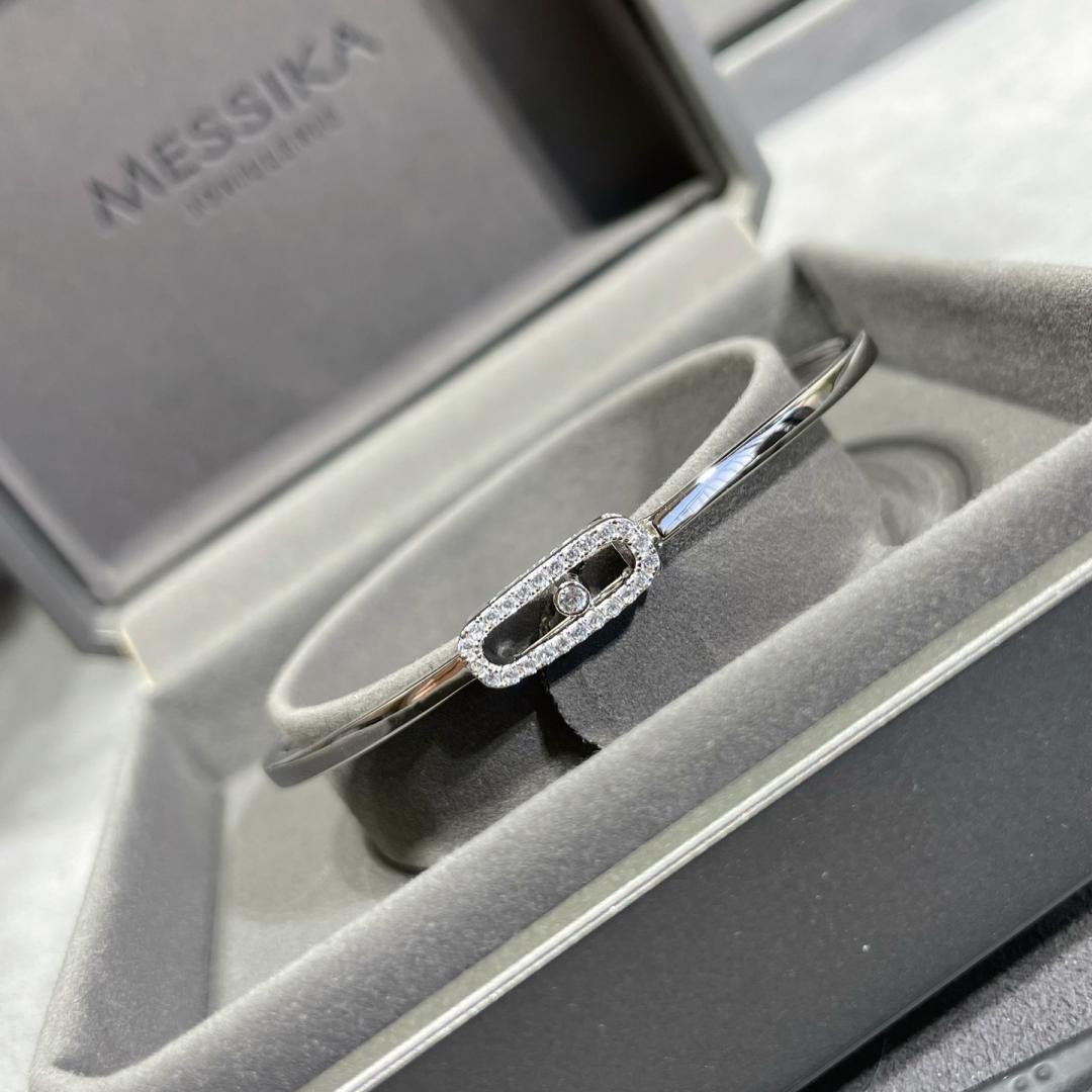 [Glow Jewelry]Move Uno pavé flex bangle medium